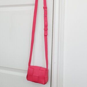 Authentic Preowned Bottega Veneta Pink Mini Cassette Bag